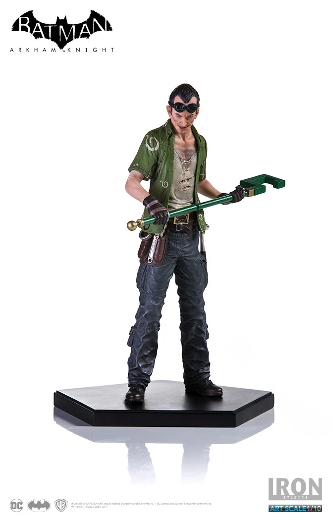 Batman: Arkham Knight The Riddler 1/10 Art Scale Statue - Tokyo Otaku ...