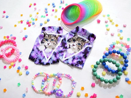 ACDC RAG Galaxy Cat Fingerless Gloves - Tokyo Otaku Mode (TOM)